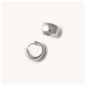 Silver Mimi Tube Hoops Product Image