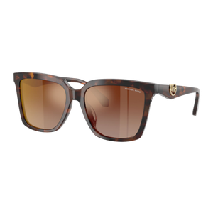 Michael Kors Women's Menaggio Sunglasses Luggage Tortoise/Brown Gradient Mirror Red Luggage Tortoise Brown Gradient Mirror Red Product Image