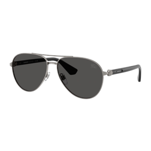 Burberry BE3167 Sunglasses Gunmetal/Dark Grey Gunmetal Dark Grey Product Image