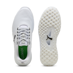 Puma IGNITE ELEVATE 2 Spikeless Golf Shoes 12 Puma White/Puma Black/Puma Silver Size: 12 Product Image