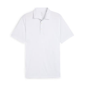Puma Pure 2.0 Golf Polo Small White Glow Size: Small Product Image