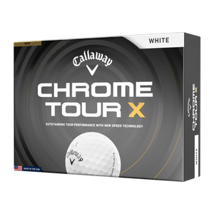 Callaway Chrome Tour X Golf Balls White Product Image