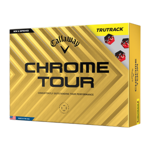 Callaway Chrome Tour TruTrack Golf Balls Yellow Product Image