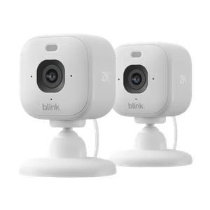Blink Mini 2K+ Plug-In Security Camera - 2 Cameras White Product Image