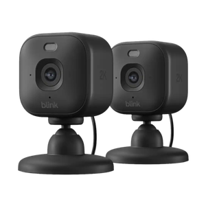 Blink Mini 2K+ Plug-In Security Camera - 2 Cameras Black Product Image