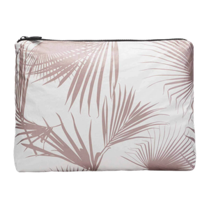 ALOHA Collection Day Palms Mid Pouch Rose Gold Product Image