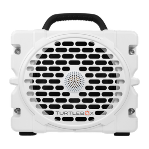 Turtlebox Grande Portable Speaker White Product Image