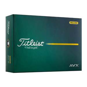 Titleist AVX Golf Balls Yellow Product Image