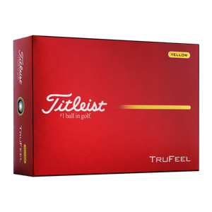 Titleist TruFeel Golf Balls Yellow Product Image