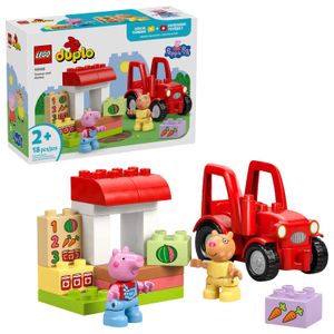 LEGO - DUPLO Peppa Pig Tractor and Market Toy 10468 Product Image