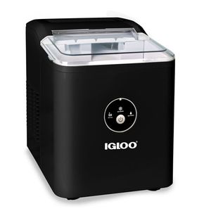 30lb Countertop Nugget Ice Maker Black Product Image