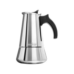 6 Cup Stainless Steel Espresso Maker Silver Product Image