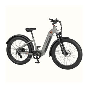 Koa Rev+ 2 Fat Tire Step Through Electric Bike - 16.5" Frame Matte Shale Product Image