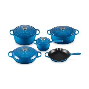 9pc Signature Cast Iron Cookware Set Marseille Product Image