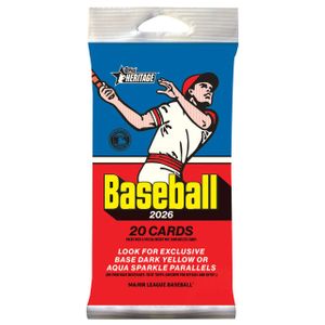 2026 Topps Heritage Baseball Fat Pack Product Image