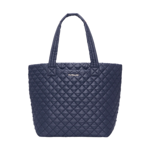 MZ Wallace Medium Metro Tote Deluxe II Navy Product Image