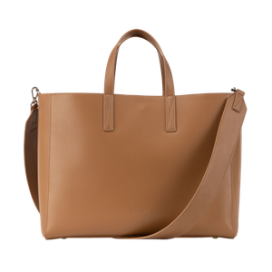 CALPAK Haven 16-inch Laptop Tote Bag Toffee Product Image