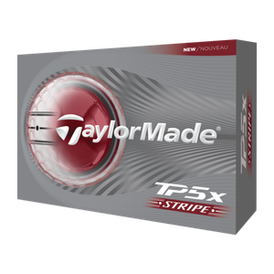 TaylorMade TP5x Stripe Golf Balls White Product Image