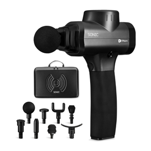 Lifepro Sonic Portable Deep Tissue Muscle Massager Gun Black Product Image