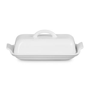 Heritage Butter Dish, White Product Image