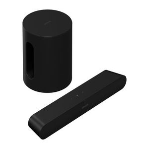 Ray Compact Soundbar w/ Sub Mini Compact Subwoofer Black Product Image