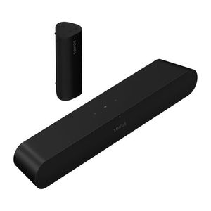 Roam 2 Portable Speaker w/ Ray Compact Soundbar Black Product Image