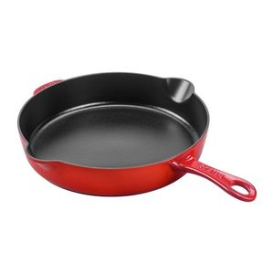 11" Cast Iron Traditional Deep Skillet, Cherry Product Image
