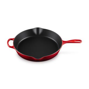 13" Signature Cast Iron Deep Round Skillet Cerise Product Image