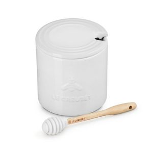 14oz Signature Honey Pot w/ Dipper White Product Image