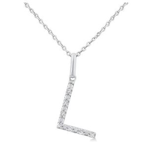 Initial Diamond Necklace-L Product Image