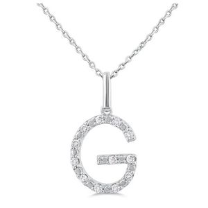 Initial Diamond Necklace-G Product Image