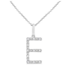 Initial Diamond Necklace-E Product Image