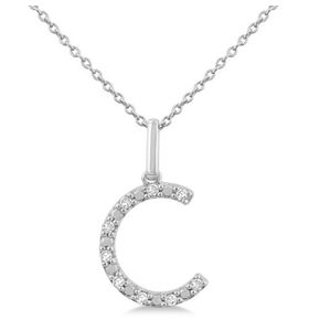 Initial Diamond Necklace-C Product Image