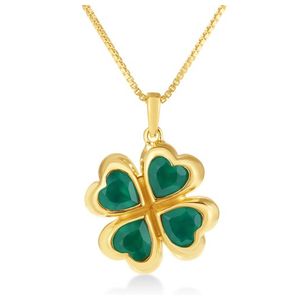 Lucky Clover Pendant Necklace Product Image