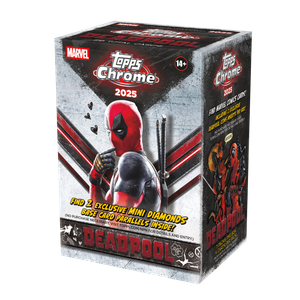 2025 Topps Chrome Deadpool Blaster Box Product Image