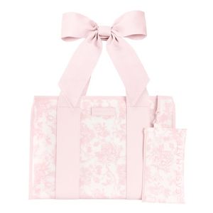 Jelly Tote Bag w/ Phone Pouch Afternoon Rose Bow Product Image