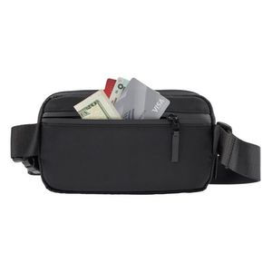 Phone Belt Crossbody Bag Black Product Image