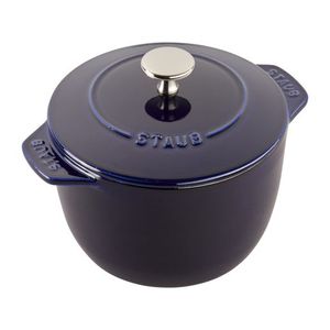1.5qt Cast Iron Petite French Oven, Dark Blue Product Image