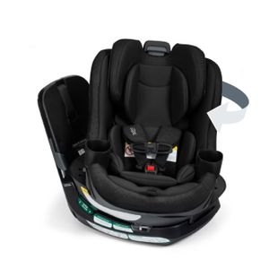 Galaxy360 Slim Rotating Convertible Car Seat /Raven Black Product Image