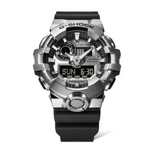 Men's G-Shock Rugged Elegance Ani-Digi Stainless Steel Resin Watch Product Image