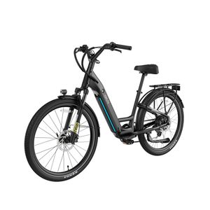 TraVRS EB80 Step Through Commuter E-Bike Black Product Image