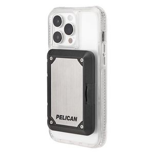 Pelican Shield MagSafe RFID Blocking Wallet Brushed Titanium Product Image
