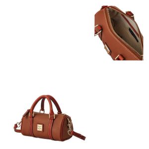 Pebble Grain Crossbody Barrel Satchel 20 Product Image
