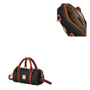 Pebble Grain Crossbody Barrel Satchel 20 Product Image