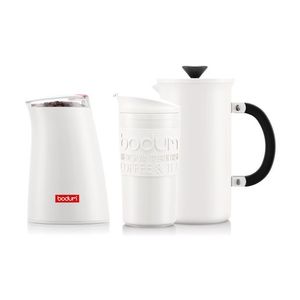 3pc Tribute Coffee Set, White Product Image