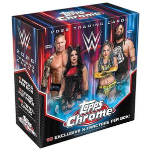 2026 Topps Chrome WWE Mega Box Product Image