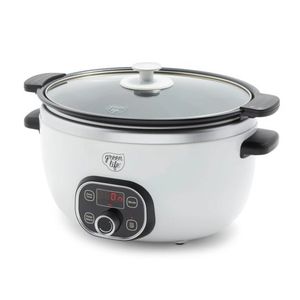 Healthy 8qt Slow Cooker, White Product Image