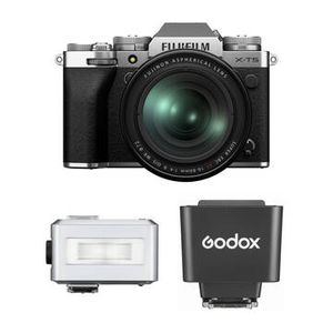 FUJIFILM X-T5 Mirrorless Camera with 16-80mm f/4 L Product Image