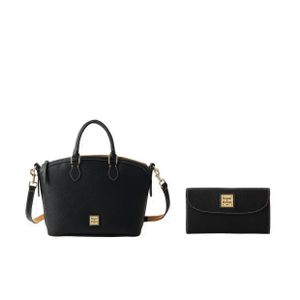 Lucca Domed Satchel and Continental Clutch Set Product Image