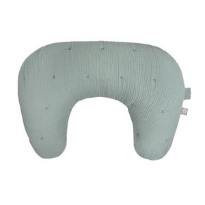 Boppy Luxe Nursing Pillow Muslin Sea Green Product Image